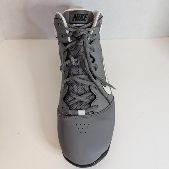 NIKE AIR MAX FULL COURT HIGH TOP BASKETBALL sneakers SIZE 9 or 42.5EU GRAY - Picture 3 of 15